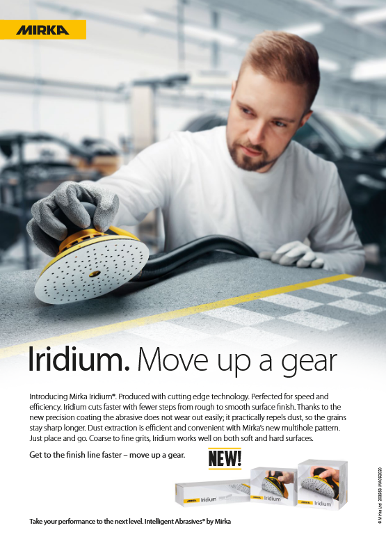 MIRKA Iridium 225mm Styro 25 pcs.